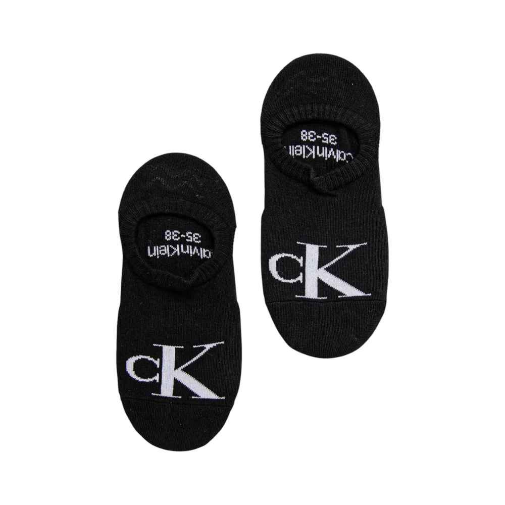 Calvin Klein Jeans Black Cotton Sock