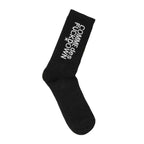 Comme Des Fuckdown Black Cotton Sock