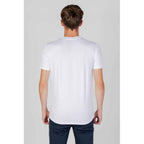 Armani Exchange White Cotton T-Shirt