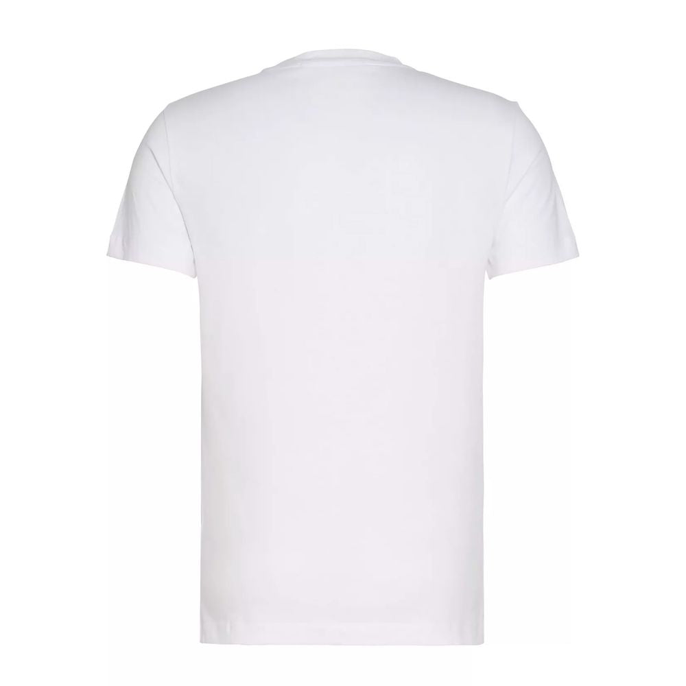 Calvin Klein Jeans White Cotton T-Shirt