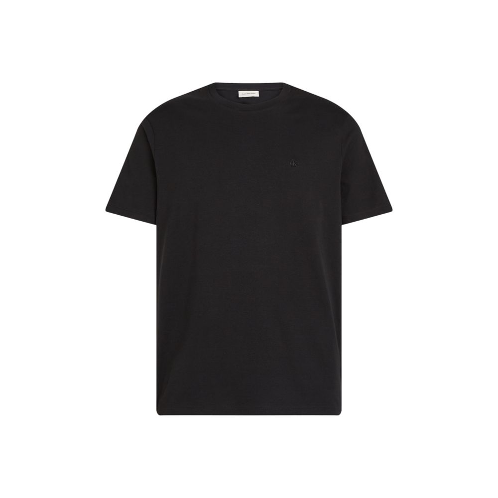 Calvin Klein Jeans Black Cotton T-Shirt