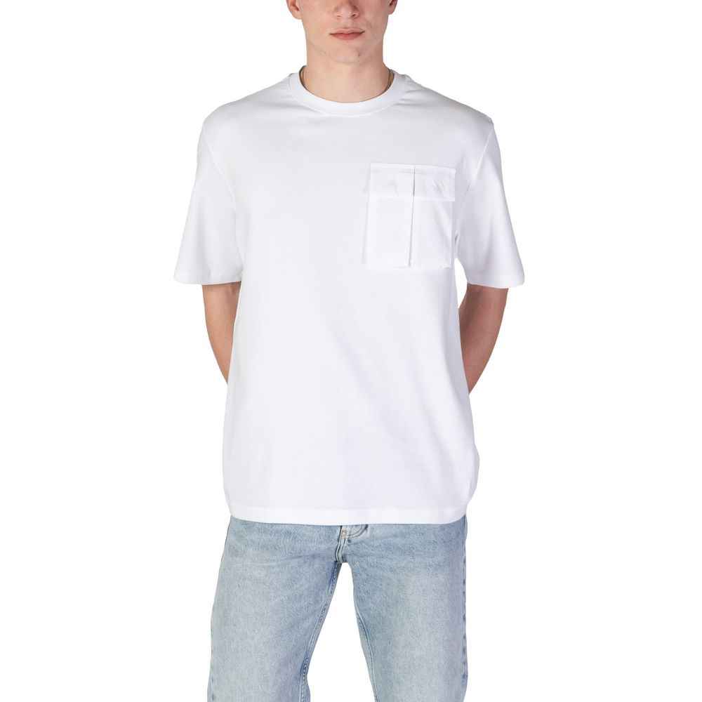 Antony Morato White Cotton T-Shirt