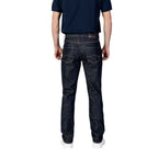 Armani Exchange Blue Polyester Skinny Jean