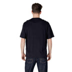 Armani Exchange Blue Cotton T-Shirt