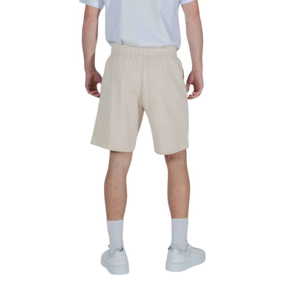 EA7 Emporio Armani Beige Cotton Bermuda
