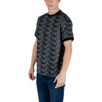EA7 Emporio Armani Black Cotton T-Shirt