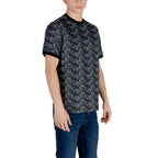 EA7 Emporio Armani Black Cotton T-Shirt