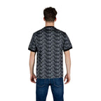 EA7 Emporio Armani Black Cotton T-Shirt