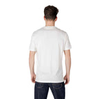 Armani Exchange Cream Cotton T-Shirt