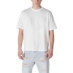 Armani Exchange White Cotton T-Shirt