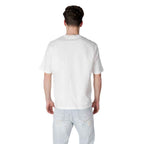 Armani Exchange White Cotton T-Shirt