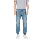 Replay Blue Cotton Skinny Jeans