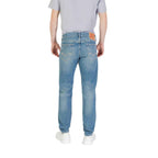 Replay Blue Cotton Skinny Jeans