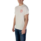Replay Cream Cotton T-Shirt