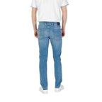 Replay Blue Cotton Skinny Jeans