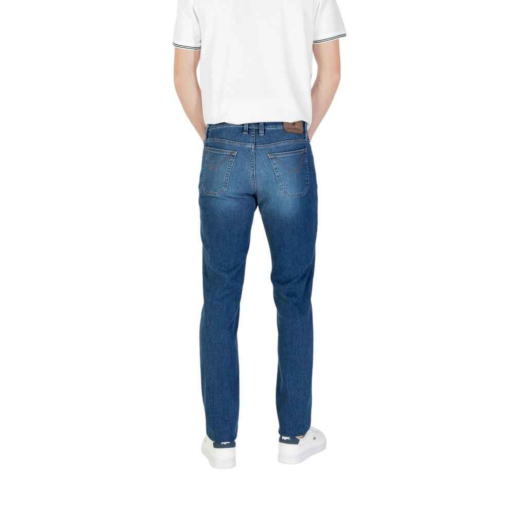 Jeckerson Blue Cotton Skinny Jean