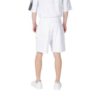 Icon White Cotton Bermuda