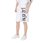 Icon White Cotton Bermuda