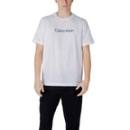Calvin Klein Sport White Cotton T-Shirt