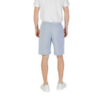 Icon Blue Cotton Bermuda