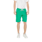 Icon Green Cotton Bermuda