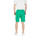 Icon Green Cotton Bermuda
