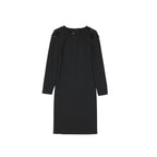 Alberta Ferretti Black Elastane Cocktail Dress