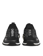 Dolce & Gabbana Black SORRENTO Sport Stretch Sneakers Shoes