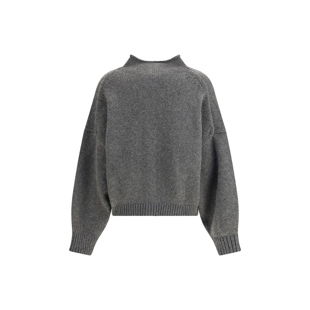 Khaite Gray Cashmere Cashmere Sweater