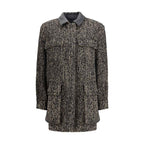 Max Mara Brown Fleece Wool Coat