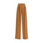 Max Mara Wide Camel Drap Pants