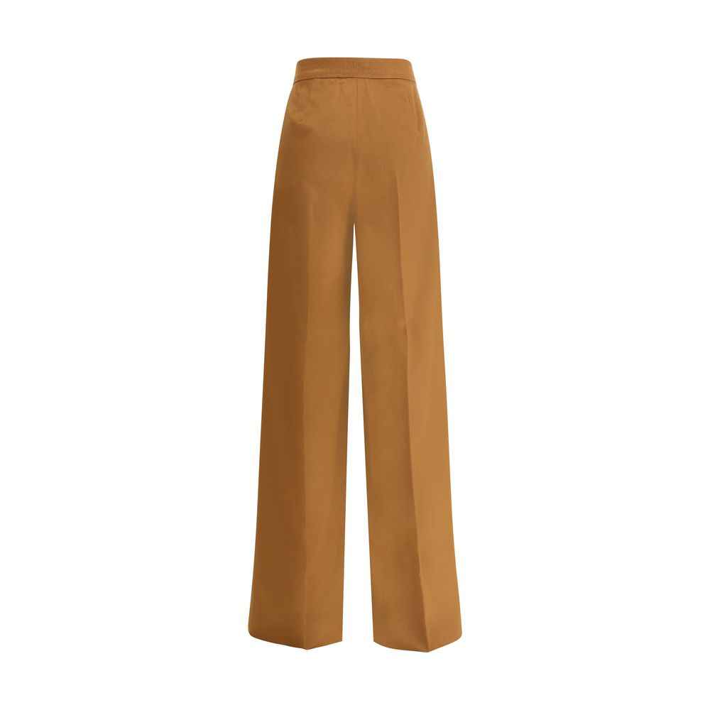 Max Mara Wide Camel Drap Pants