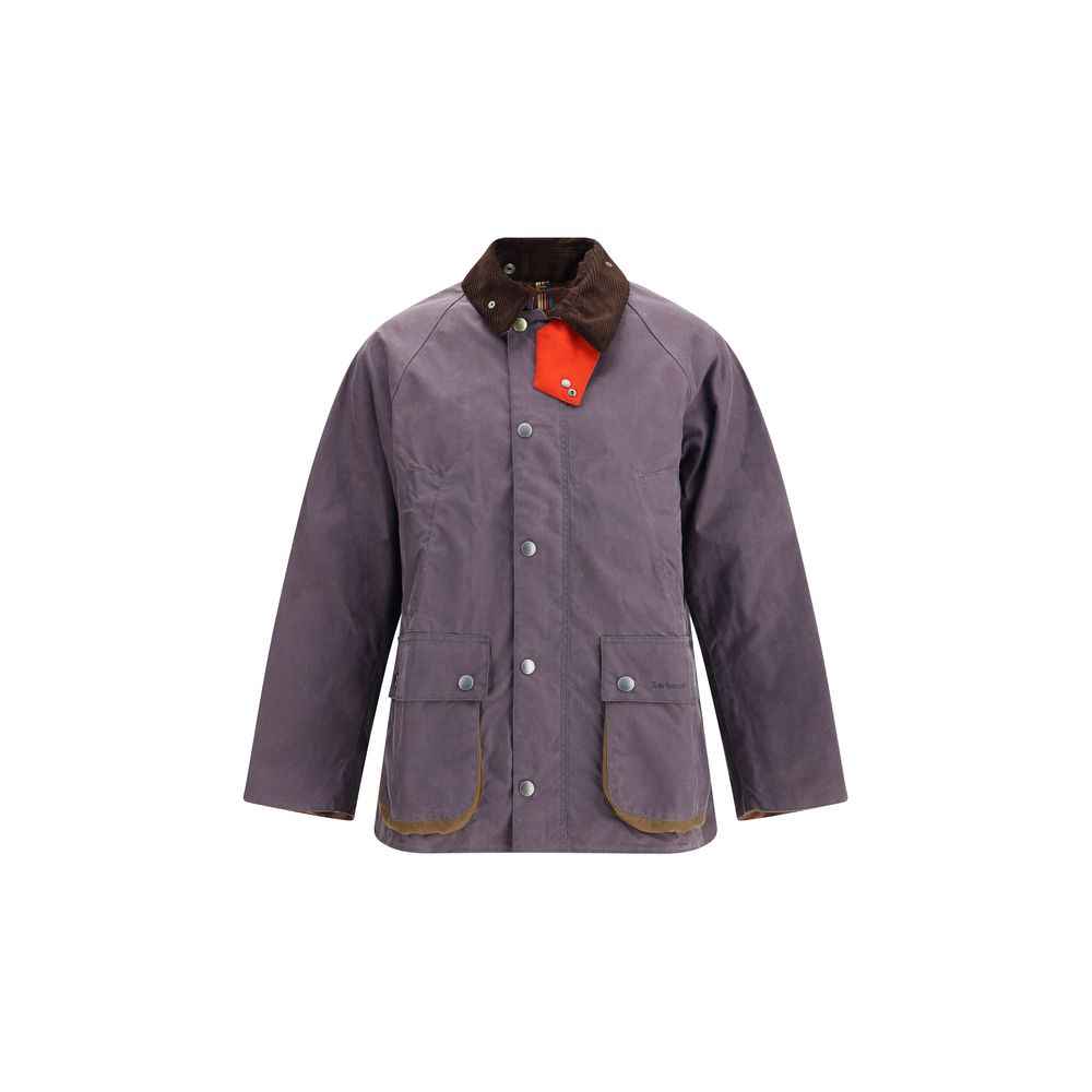 Barbour Purple Cotton Coat