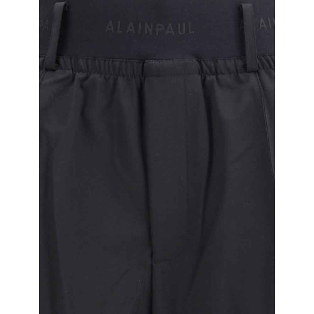 ALAINPAUL Tailored Knee Shape Pants