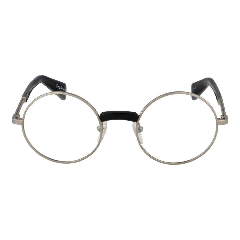 Yohji Yamamoto Silver Unisex Glasses Frame