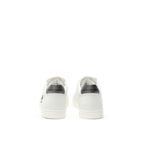 Dolce & Gabbana White Leather Sneaker