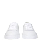 Givenchy White Leather Low Top Sneakers