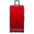 Piquadro Red Polycarbonate Luggage And Travel