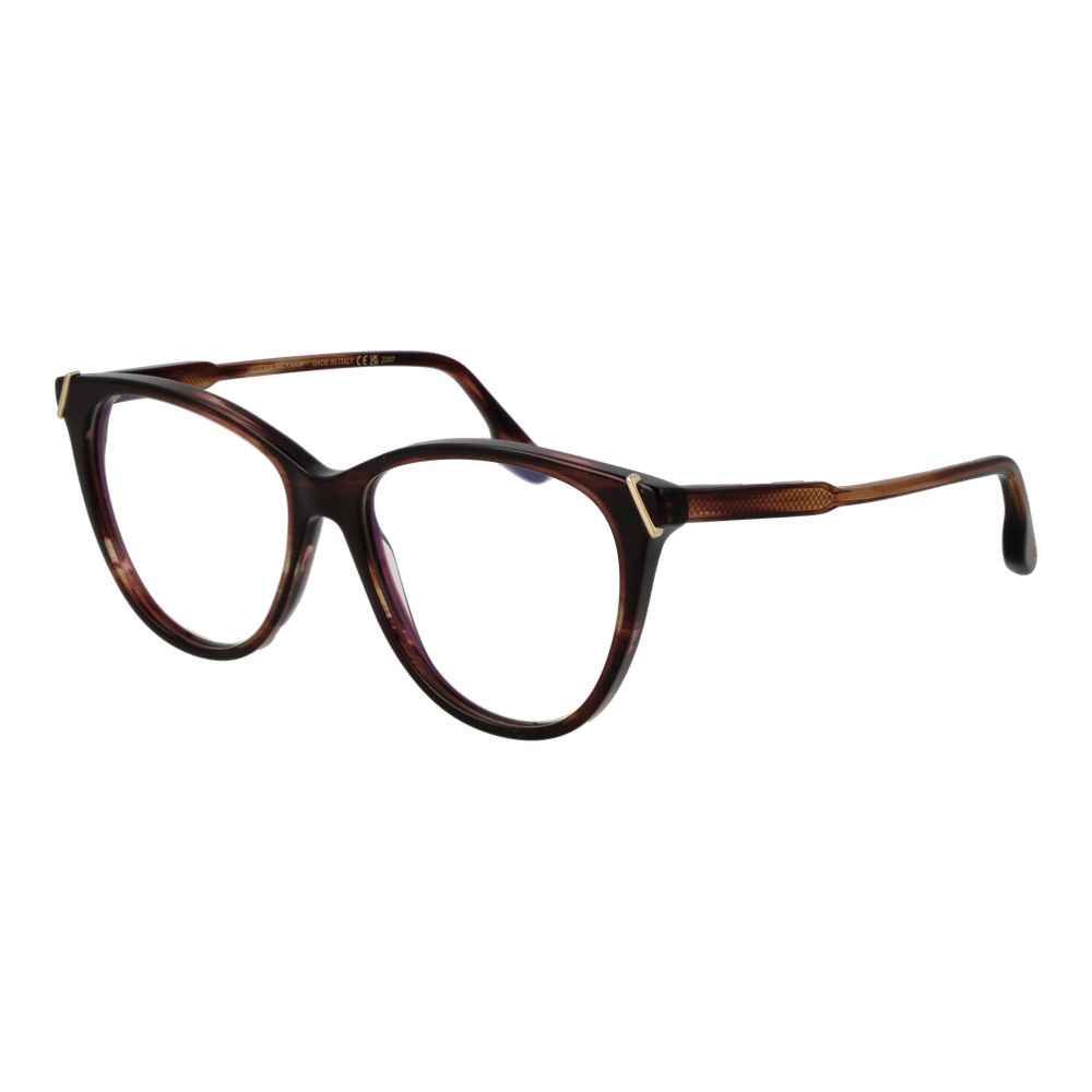 Victoria Beckham Brown Women Glasses Frame