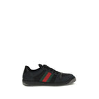 Gucci Black Calf Leather Bos Taurus Sneakers