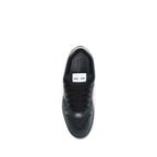 Gucci Black Calf Leather Bos Taurus Sneakers