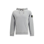 Stone Island Gray Cotton Sweatshirt