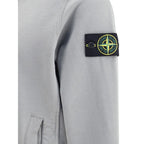 Stone Island Gray Cotton Sweatshirt