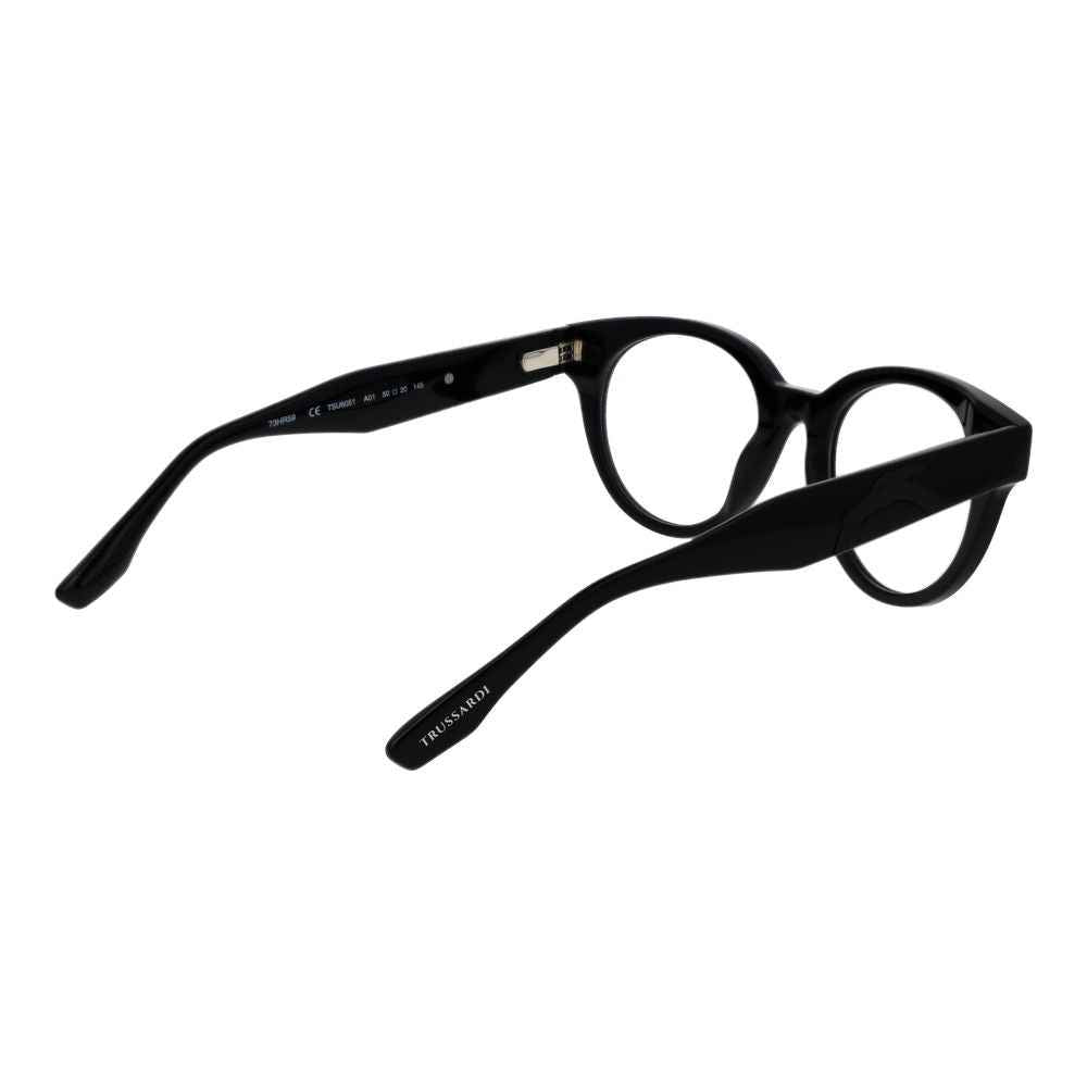 Trussardi Black Unisex Glasses Frame
