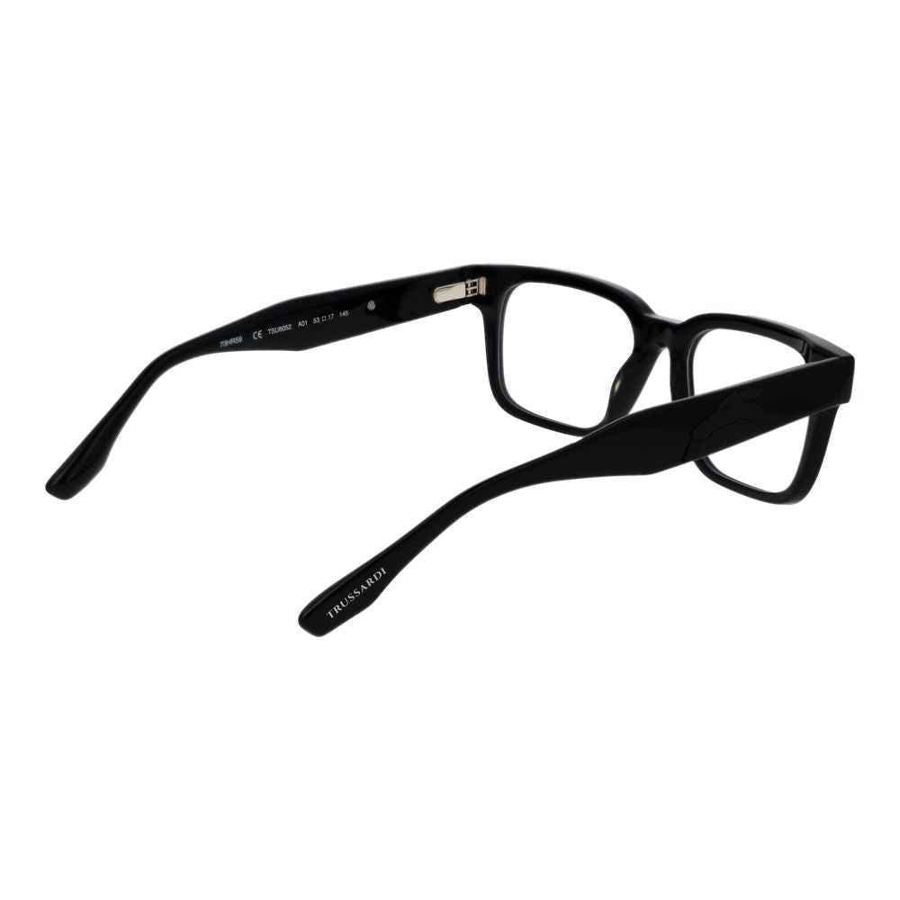 Trussardi Black Unisex Glasses Frame