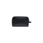 County of Milan Black Polyethylene Clutch Bag