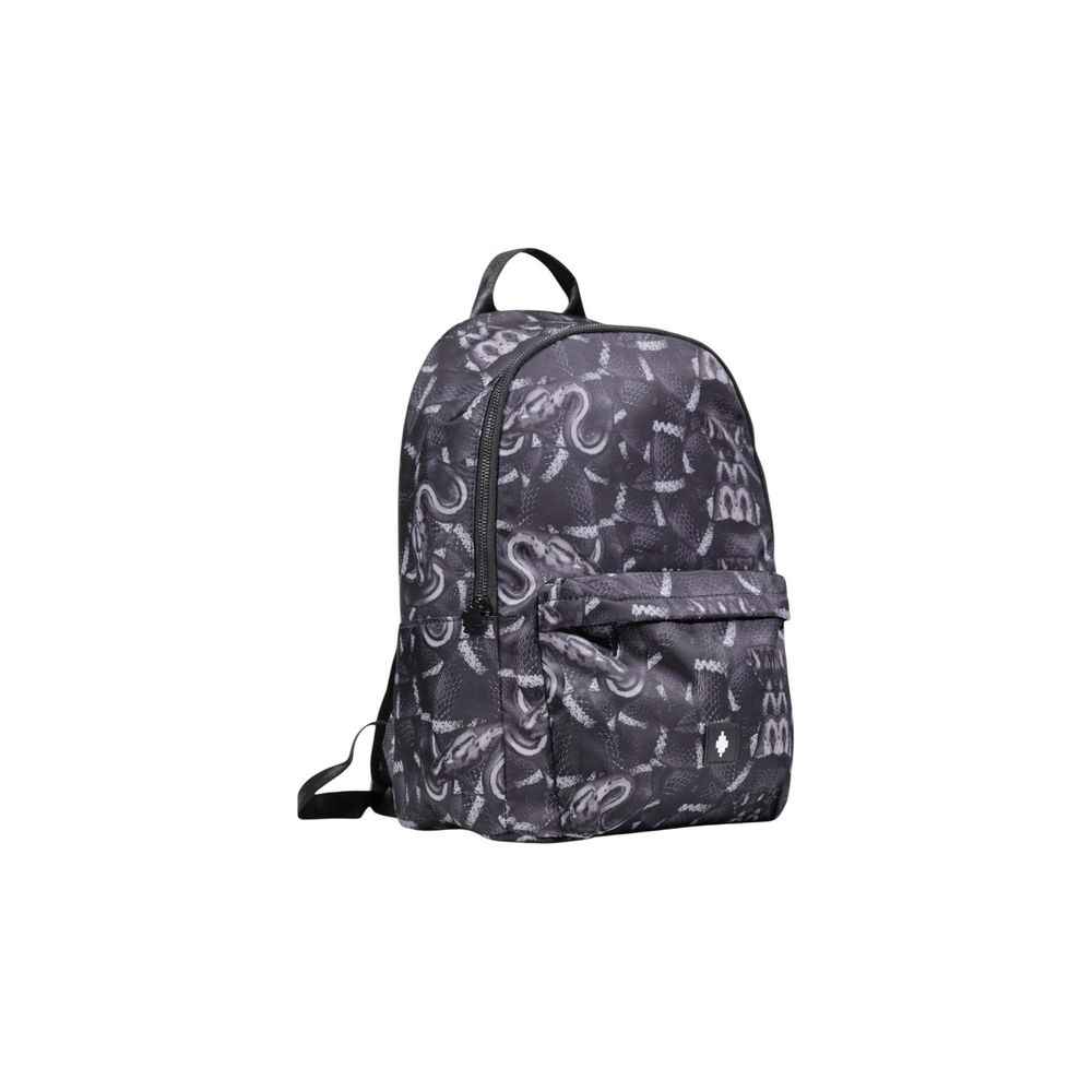 County of Milan Black Nylon Backpack