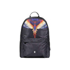 County of Milan Black Nylon Backpack