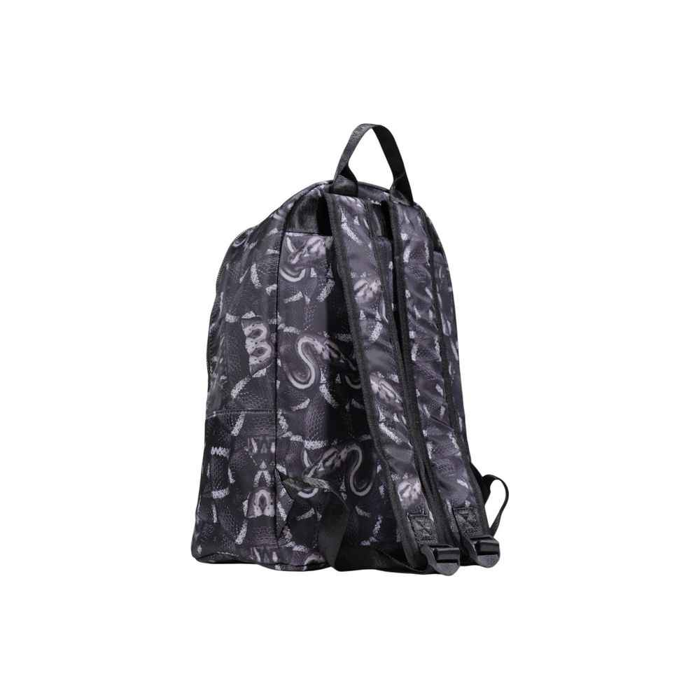 County of Milan Black Nylon Backpack