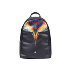 County of Milan Black Polyethylene Backpack